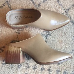 Matisse mules, size 6.5, never worn